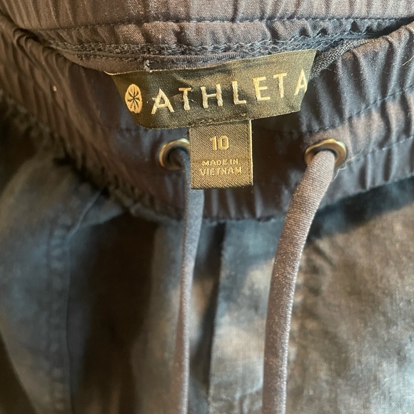Athlete navy linen jogger size 10 - Picture 6 of 6
